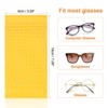 Unique Bargains PVC Soft Portable Storage Scratch-Resistant Women Men Eyeglasses Bag 2 Pcs - 2 of 4