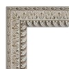 34" x 28" Non-Beveled Fair Baroque Cream Wood Wall Mirror - Amanti Art: Modern Rectangular, Includes Mount Hardware - image 3 of 4