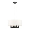 Livex Lighting Cresthaven 4 - Light Chandelier in  Black - 4 of 4