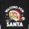 Men's - Toy Story - Woody and Buzz Waiting For Santa Graphic Fleece Sweatshirt - 2 of 4