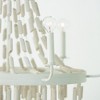 Capital Lighting Carissa 6 - Light Chandelier in  Organic White - image 3 of 4