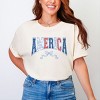 Simply Sage Market Coquette America Arched Garment Dyed Tee - 3 of 4