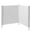 Casafield Privacy Screen - Outdoor Vinyl Fence Panel Enclosure for AC / Trash Bins / Pool Equipment - 2 of 4