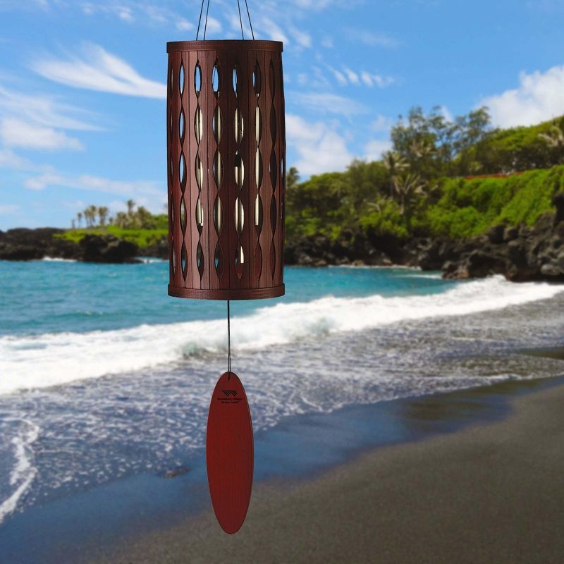 Woodstock Wind Chimes For Outside, Garden Décor, Outdoor & Patio Décor, 28", Aloha Chime Wind Chimes, 3 of 11