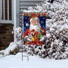 Briarwood Lane Christmas Garden Flag 12x18 For Outdoor Holly Jolly Santa For Christmas Garden Flag Flags For Outside - 4 of 4