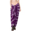 LA LEELA Women's Sarong Swimwear Wrap Cover up Wraps One Size Purple Tie Dye - 2 of 4