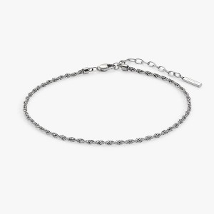 Alex and Ani Mini Rope Chain Anklet - 1 of 4