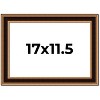 PosterPalooza | Weathered Gold Picture Frame - UV Acrylic, Backing Board, Hanging Hardware Included - 2 of 4