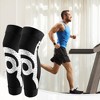Unique Bargains Knee Calf Compression Sleeve Leg Compression Socks Sore Muscles Elastane 1 Pair - 2 of 4