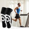 Unique Bargains Knee Calf Compression Sleeve Leg Compression Socks Sore Muscles Elastane 1 Pair - image 2 of 4