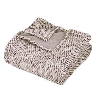 Walensee 50" x 60" Single Layer Reversible Printed Chenille & Fleece Throw Blanket – One-Layer With Two Plush Effects, Extremely Soft & Lightweight