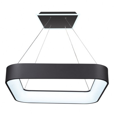 Artcraft Lighting Lazio 1 - Light Chandelier in  Black