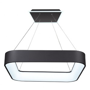 Artcraft Lighting Lazio 1 - Light Chandelier in  Black - 1 of 3