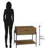 Hekman Single Drawer Nightstand 23764 Bedford - 2 of 2
