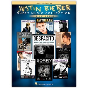 Hal Leonard Justin Bieber - Sheet Music Collection 17 Hit Songs Piano/Vocal/Guitar Songbook - 1 of 1