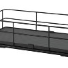 Organize It All 9"x19.7" Slide Out Shelf Organizer: Steel Kitchen Cabinet Storage, Black, 4.5" Height, 12.13 lbs - 3 of 4