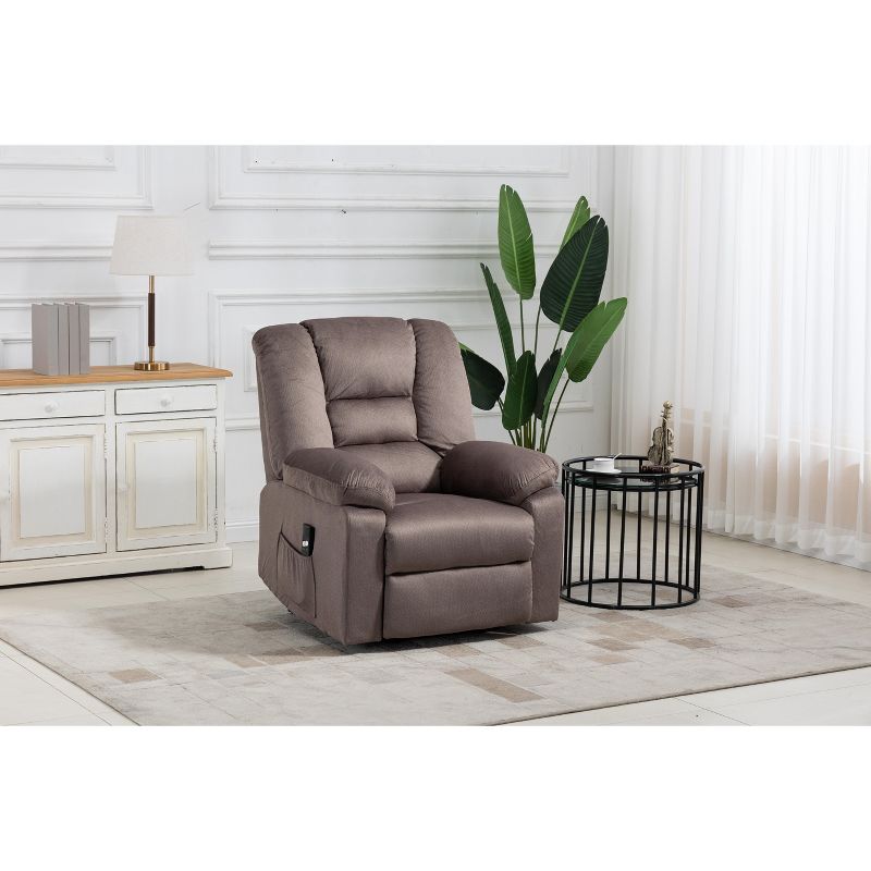 Electric Lift Elderly Recliner with Heavy Duty Safety Motion Tilt Mechanism - ModernLuxe, 1 of 13