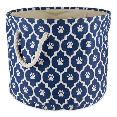 Bone Dry Polyester Pet Bin Lattice Paw