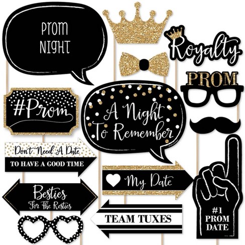 Big Dot Of Happiness Prom Prom Night Photo Booth Props Kit Count Target