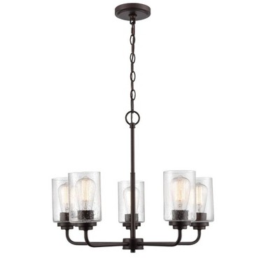 Millennium Lighting Moven 5 - Light Chandelier in  Rubbed Bronze