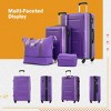 4-Piece Luggage Set,Expandable ABS Hardshell Luggage Sets Spinner 20 In/28 In  With TSA Lock,Travel Duffel Bag And Toiletry Bag-Cuddlewood - 2 of 4