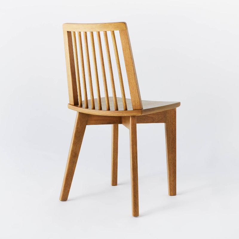 2pk Linden Modified Windsor Wood Dining Chair - Threshold™ designed with Studio McGee, 4 of 13
