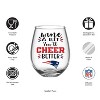 Evergreen New England Patriots, 17oz Boxed Stemless Wine - 2 of 4