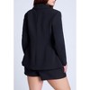 ELOQUII Women's Plus Size Fitted High Neckline Blazer - 3 of 4