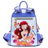 The Little Mermaid - Ariel WondaPop 11" Vegan Leather Fashion Mini Backpack - 2 of 4