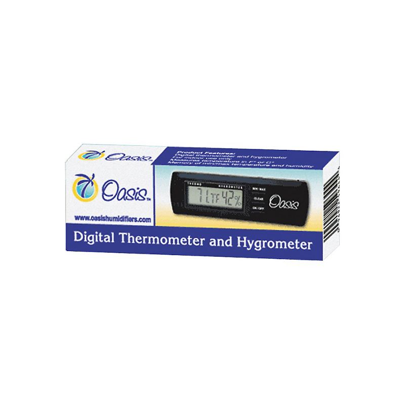 Oasis OH-14 Case Plus Humidifier with OH-2 Digital Hygrometer Combo Pack, 2 of 3