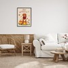 Stupell Industries Happy Thanksgiving Pumpkins Dog Black Framed Giclee Art - 2 of 4