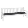 vidaXL Garden Bench Cushion Wine Red 39.4"x19.7"x2.8" Oxford Fabric - 3 of 4