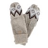 Grand Sierra Women's Convertible Winter Pattern Knit Fingerless Glove to Mitten - 2 of 4
