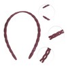 Unique Bargains Women's Classic Elegant Frosted Chain Hairband 5.51"x4.72" 1 Pc - 2 of 4