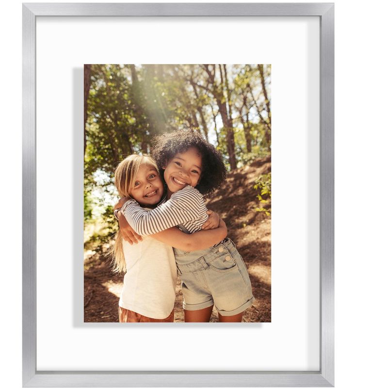 Americanflat Floating Aluminum & Plexiglass Picture Frame, 1 of 9