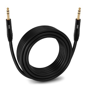 LyxPro 1/4" TRS Male to 1/4" TRS Male Balanced Microphone Cable - 1 of 4