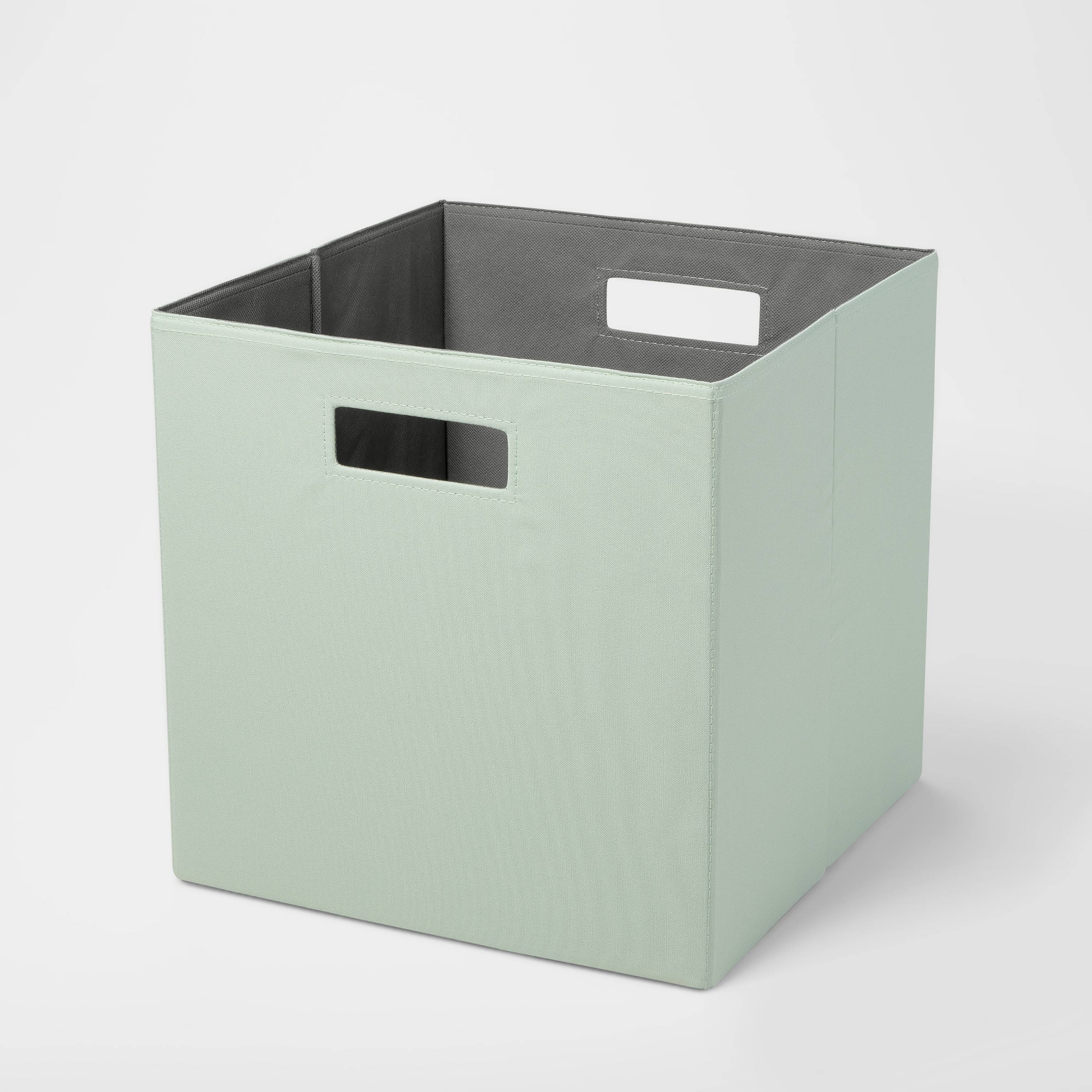 13" x 13" Fabric Bin Light Green - Brightroom™