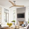 DSVIMOY Ceiling Fans, 60 Inch Large Ceiling Fans with 3 Blades, Quiet for Patio Farmhouse Living Room Bedroom Office, Yellow, 60"*60"*19" - 3 of 4