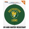 Southeastern Louisiana University Lions Logo Automotive Car Window Locker Circle Bumper Sticker - 2 of 4