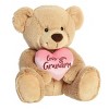 Aurora Medium Love You Grandma Bear Spring Vibrant Stuffed Animal Tan 9.5" - image 2 of 4