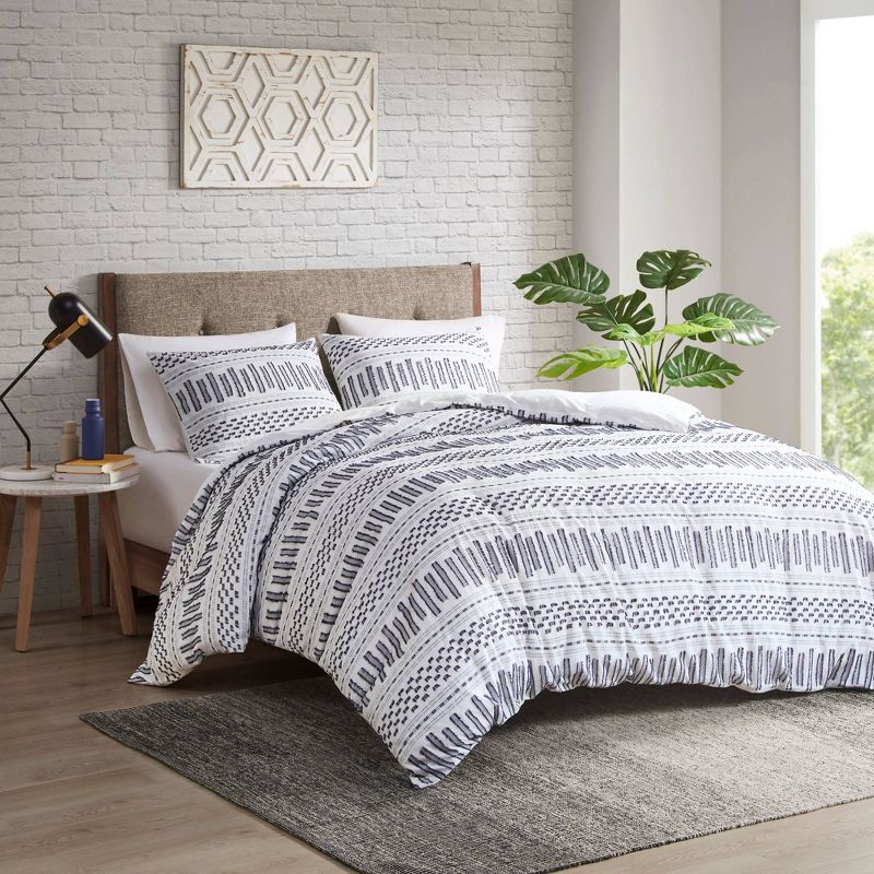 3pc Rhea Cotton Jacquard Mini Comforter & Sham Set , 3 of 14