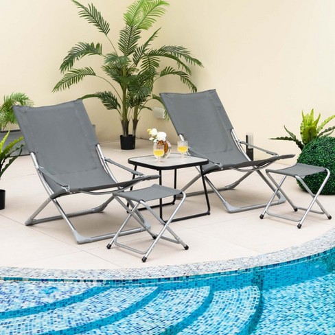 Target sling stacking patio lounger hot sale