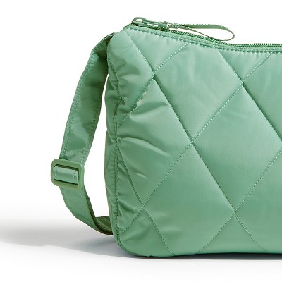 Vera Bradley Women's Outlet Ultralight Essential Crossbody Bag Beryl Green — фото 3