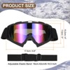Unique Bargains Windproof Mountaineering Sky Diving Skiing Dirt Bike Motorcycle Goggle - 2 of 4