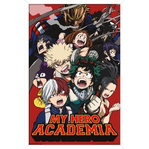 Trends International My Hero Academia - Key Art 2 Framed Wall Poster Prints - 1 of 4