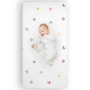 Wildkin Microfiber Fitted Crib Sheet - Baby - 1 of 4