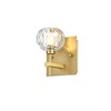 Elegant Lighting Graham 1 - Light Sconce in  Gold - 4 of 4