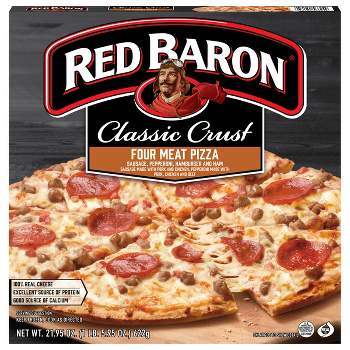 Red Baron Classic Four Meat Frozen Pizza - 21.95oz