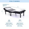 Harmony Adjustable Lumbar Bed Frame - Furniture of America - 4 of 4
