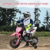 12V Kids Electric Dirt Bike with Training Wheels, Rear-Wheel Drive, Battery Powered Ride-On Motorcycle for Toddlers Ages 3+ - 4 of 4